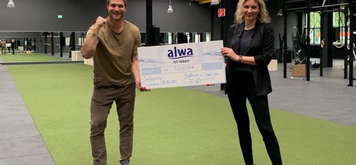 Charity Challenge: alwa-Stiftung spendet 8.000 Euro an gemeinnützige Projekte in Baden-Württemberg