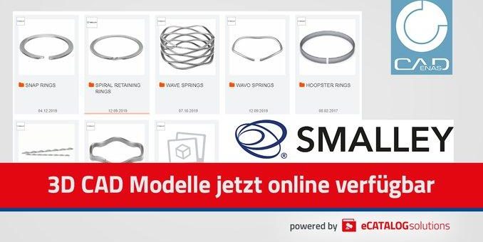Smalley führt neue Produktreihe von Wellenfedern mit Online Produktkonfigurator powered by CADENAS ein