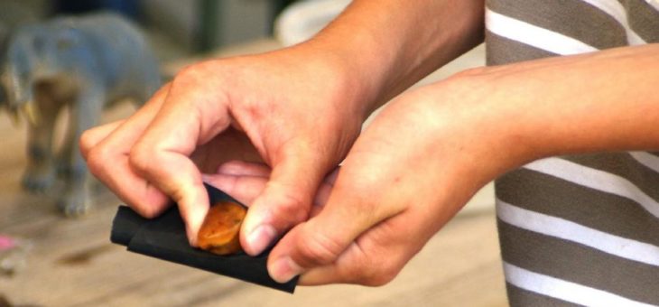 „Tierisch viel Spaß“ und Bernstein schleifen