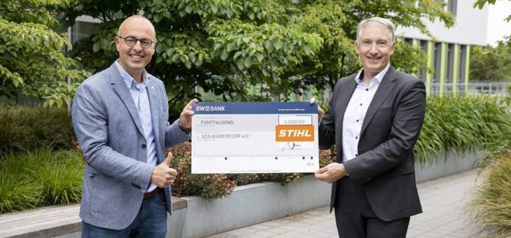 Bildung in Zeiten von Corona: STIHL unterstützt SOS-Kinderdorf Württemberg beim Homeschooling