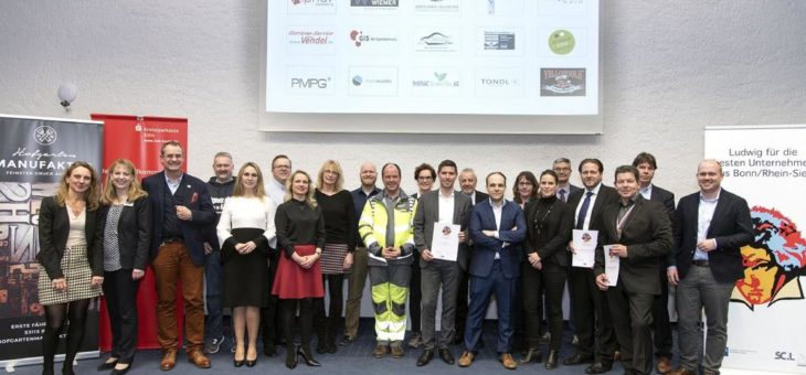15 Mittelständler wetteifern um den „Ludwig 2019“