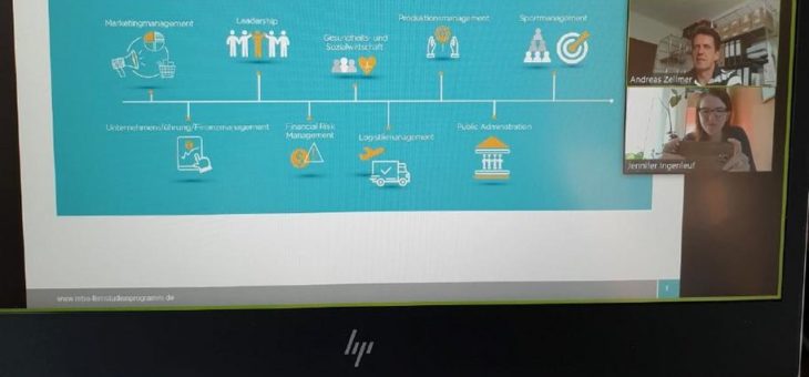 Virtuelle Informationsveranstaltung zum MBA-Fernstudienprogramm