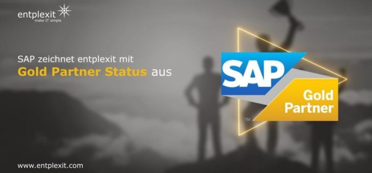 SAP zeichnet entplexit mit Gold Partner Status aus