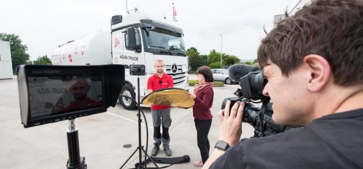 Sievert Handel Transporte rückt den Kraftfahrer-Beruf ins rechte Licht