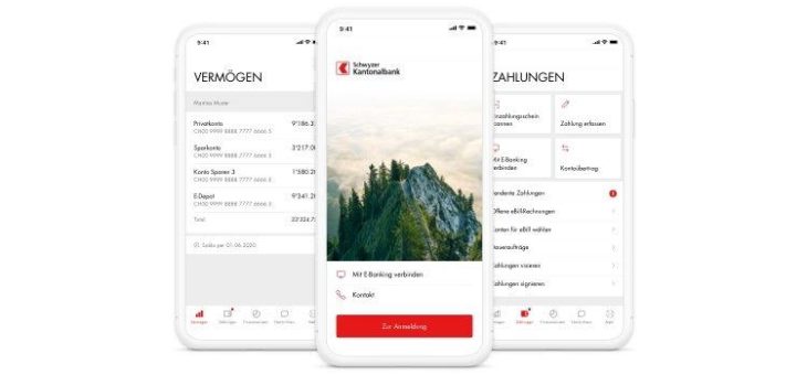 Schwyzer Kantonalbank lanciert eine neue Mobile Banking App