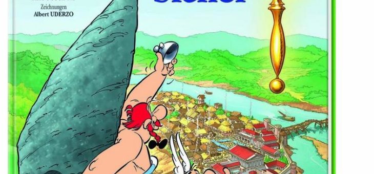 Asterix-Krimi „Die goldene Sichel“ im neuen Look
