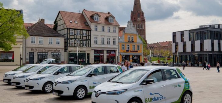 1 Jahr BARshare – eCarsharing im Landkreis Barnim mit beeindruckender Erfolgsbilanz