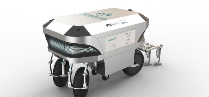 Autonomer Agrarroboter „Rosie“ der ETH Zürich nutzt Ecovolta Batterien