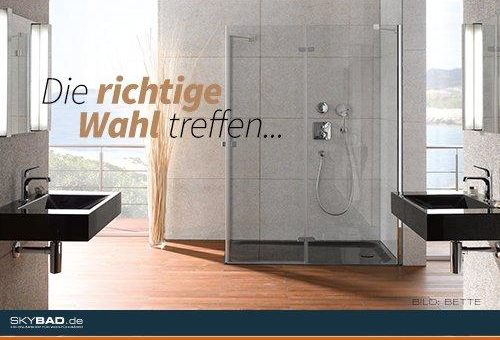 Duschabtrennung ist nicht gleich Duschabtrennung