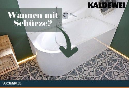 Wanne mit oder ohne Schürze?
