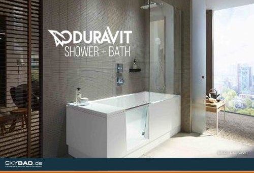 Wanne und Dusche trotz kleinem Bad?