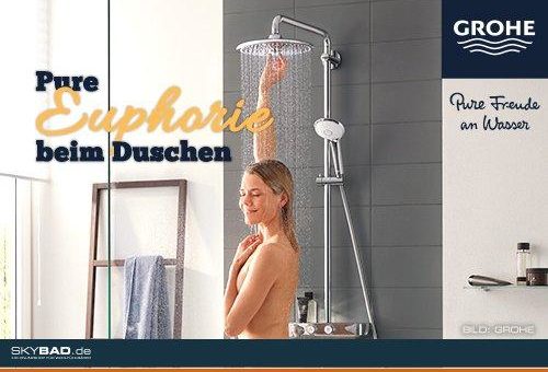 Pure Euphorie beim Duschen