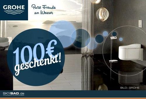 Sparfüchse aufgepasst: Grohe erstattet 100€ Einbaukosten