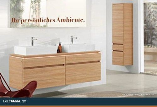 Traumbäder mit Badmöbeln von Villeroy & Boch