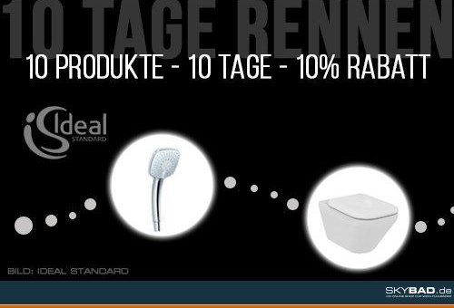 Ideal Standard schont Ihr Weihnachtsbudget: 10 Tage, 10 Artikel, 10 Prozent