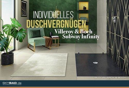 Individuelles Duschvergnügen mit Villeroy & Boch
