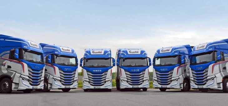 Gustke fährt mit 30 IVECO S-Way NP nachhaltig voraus