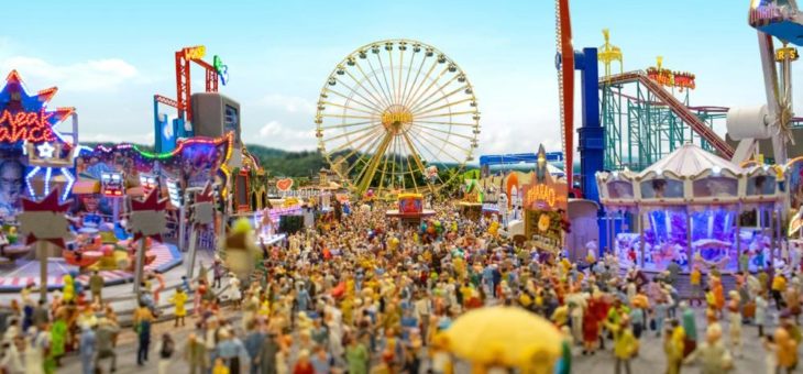 Größte kleinste Kirmes der Welt eröffnet