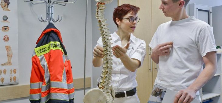 Jubiläum im Corona-Jahr: 100 Jahre Gesundheitsschutz bei Audi