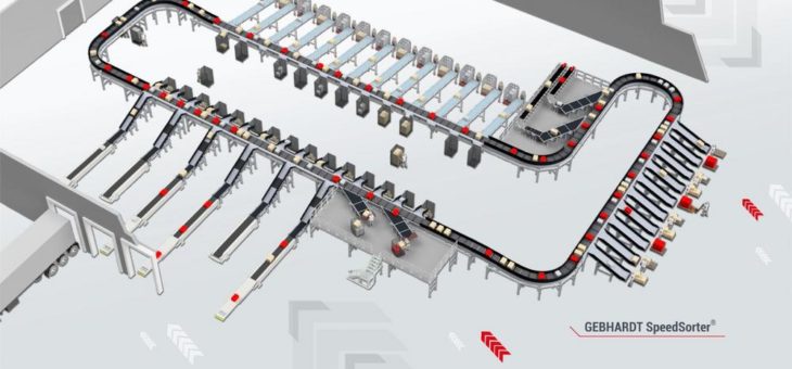 „Mechanical meets digital“ – GEBHARDT präsentiert smarte Sortiertechnik für Intralogistikanlagen