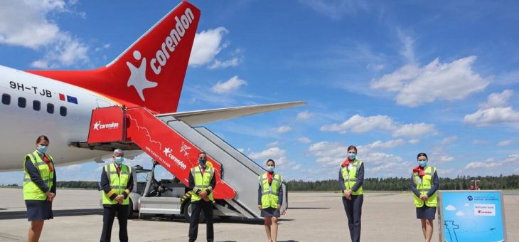 Corendon hat den Flugbetrieb in Europa wieder aufgenommen!