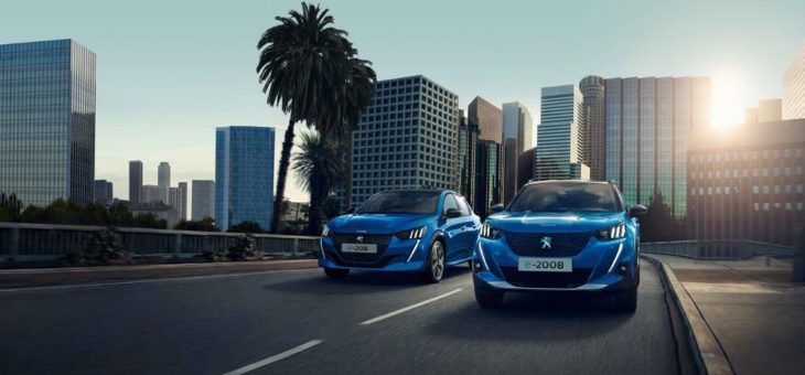 Die PEUGEOT Innovationsprämie: PEUGEOT e-208* ab 99 Euro monatlich(1)