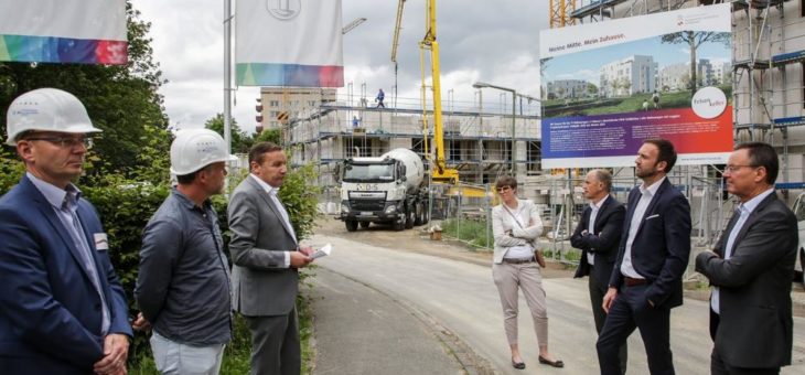 GdW-Präsident Axel Gedaschko und VdW südwest Vorstand