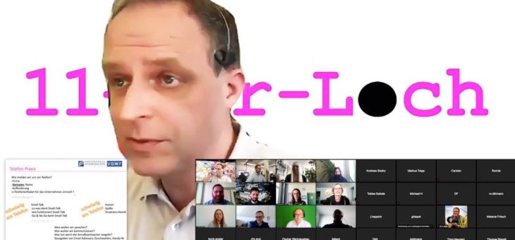 VDWF-Online-Seminar «11-Uhr-Loch»: Der Verband kommt ins Haus
