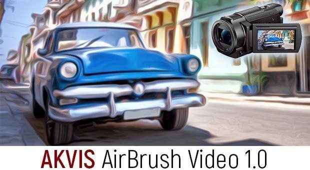 AKVIS AirBrush Video 1.0: Spraydosen-Effekte für Ihre Videos!