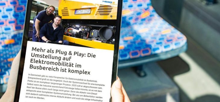 Ein Blick hinter die Kulissen: HEAG mobilo startet Unternehmensblog