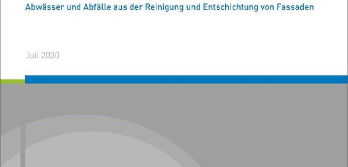 Abwässer und Abfälle aus der Reinigung und Entschichtung von Fassaden