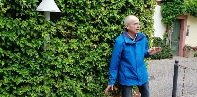 Abschlussführung im Heilkräutergarten