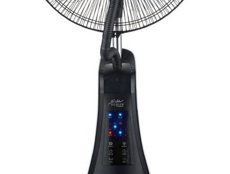 Sichler Haushaltsgeräte Stand-Sprühnebel-Ventilator VT-480.app mit Oszillation, WLAN, App, Timer, 80 Watt