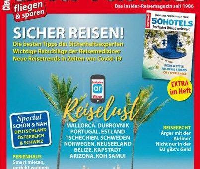 Clever reisen! Ausgabe 2/20 plus Special im Heft: SICHER REISEN