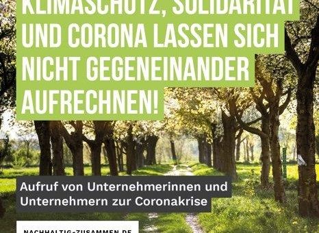 Unternehmen zusammen für Nachhaltigkeit – Wir bleiben dran!