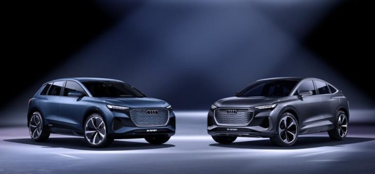 Der Audi Q4 Sportback e-tron concept