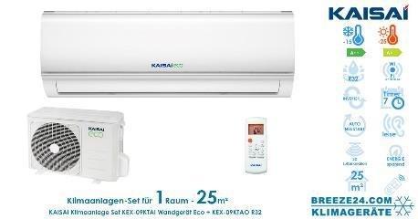 Klimaanlagen – Set von Kaisai für 1 Zimmer mit bis zu 25 m²