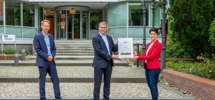 „Harz Energie regioStrom“ mit „Typisch Harz“ zertifiziert