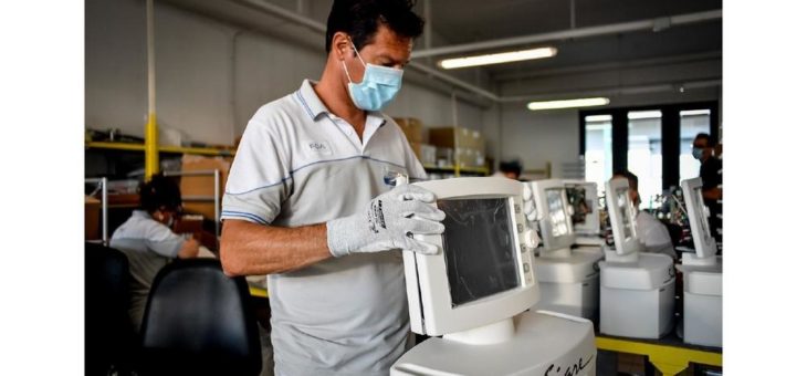 FCA und Siare fertigen schon mehr als 3.000 Beatmungsgeräte