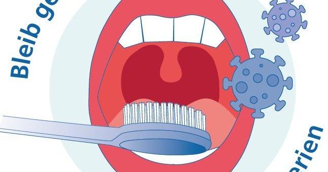 Der Effekt täglicher Mundraum-Pflege mit Zahncreme auf (Covid-19-)Viren