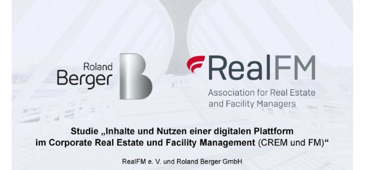 Studie „Inhalte und Nutzen einer digitalen Plattform im Corporate Real Estate und Facility Management“