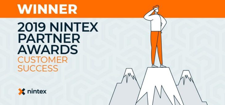 Data One gewinnt den Nintex Partner Award 2019 in der Kategorie Customer Success