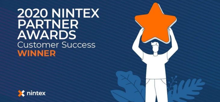Data One gewinnt Nintex Partner Award 2020 in der Kategorie Customer Success
