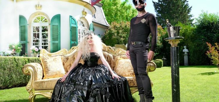 Pompöös hair by gfh ‚toppt‘ Harald Glööcklers neue Latex-Kollektion