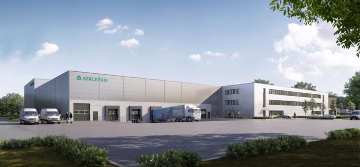 Spatenstich für das neue Zentrallager der Asklepios Kliniken