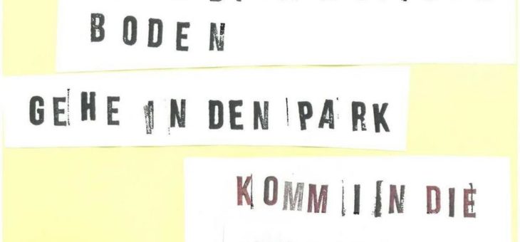 Ralley von und für Schüler*innen & Studio für Kunstvermittlung stellt aus