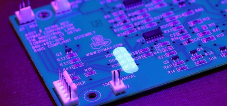 Das neue Dymax Multi-Cure® 9037-F Verkapselungsmaterial für die Leiterplattenmontage