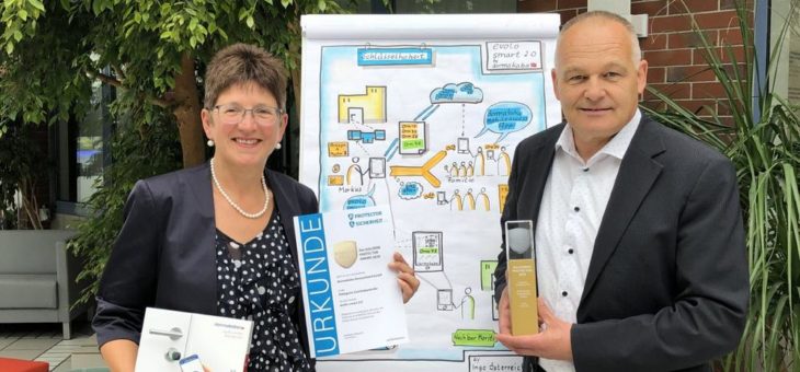 Sicherheitsspezialist dormakaba mit dem Goldenen PROTECTOR Award ausgezeichnet