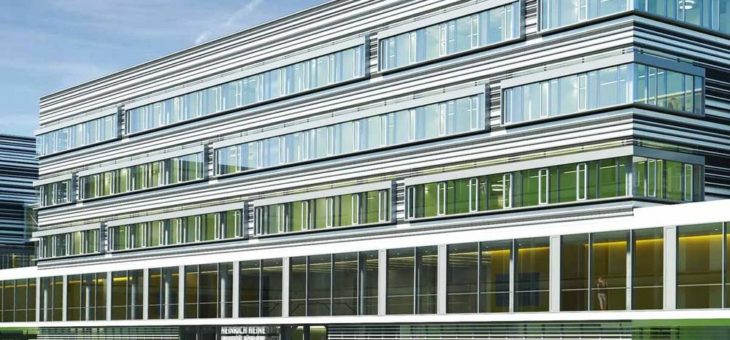 Lüftungstechnik für Neubau der Heinrich-Heine-Universität in Düsseldorf