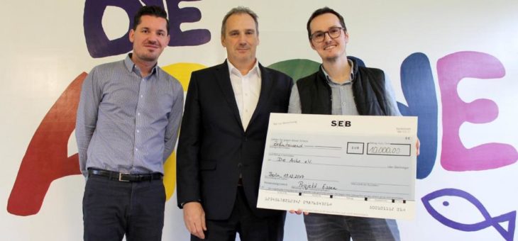 Caverion spendet 10.000 Euro an „Die Arche“